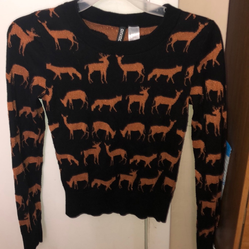 H&M Woodland Animal Sweater